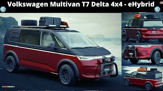 Volkswagen Multivan T7 Delta 4x4  eHybrid  VW Multivan T7 SUV [upl. by Lidda]