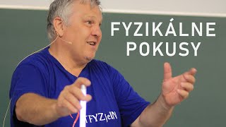 František Kundracik  Elektrický prúd  Fyzikálne pokusy  Fyzika Elektrina [upl. by Ttayh]