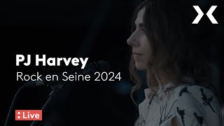 PJ Harvey en concert à Rock en Seine 2024 [upl. by Hilleary]