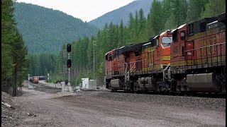 BNSF 9393 through West Boron [upl. by Alecia]