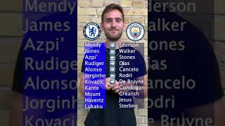 Chelsea v Man City BEST COMBINED XI shorts [upl. by Blanchard]