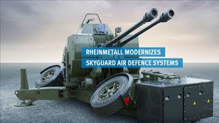 Austria signs a contract with Rheinmetall to modernize the Skyguard air defense system [upl. by Edbert]