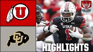 Colorado Buffaloes vs Utah Utes  Full Game Highlights [upl. by Ellehsyt]