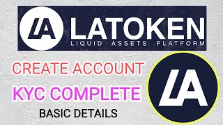 Latoken Exchange Register  Basic Details  cryptobank1 [upl. by Capps83]