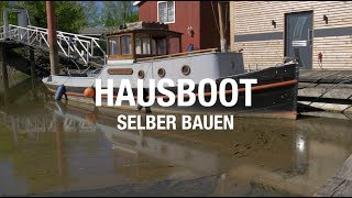 Hausboot selber bauen – Wohnen auf dem Wasser in Hamburg [upl. by Anilak]