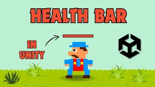 How to create a HEALTH BAR in Unity [upl. by Armillia]