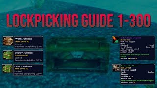 Lockpicking Guide 1300 WoW Classic [upl. by Nelyt]