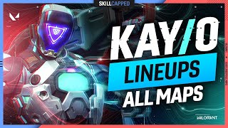 The ULTIMATE KAYO LINEUPS Guide to EVERY MAP  Valorant Agent Guide [upl. by Acisse]