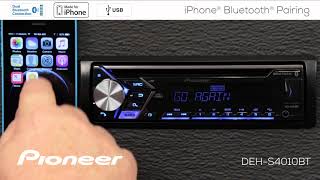 How To  iPhone Bluetooth Pairing on Pioneer InDash Receivers 2018 [upl. by Strickland]