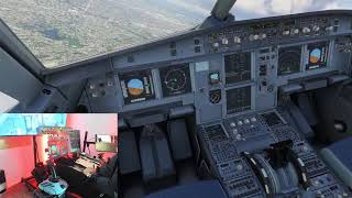 MSFS Live Stream 1  VATSIM  Fenix A320  KJFKKLGA Short Flight [upl. by Nagy]