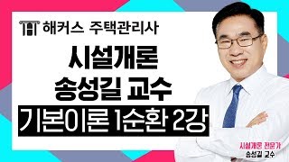 주택관리사 인강 해커스 송성길 2019 시설개론 기본이론 1순환  일체식 구조 [upl. by Eugenius]