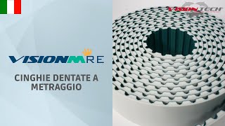 VISION M RE ITA  Cinghie dentate a metraggio  Vision Tech Tutorial [upl. by Hendricks]