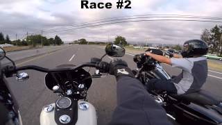 Dyna vs Street Glide  Both 103ci [upl. by Aitnuahs106]