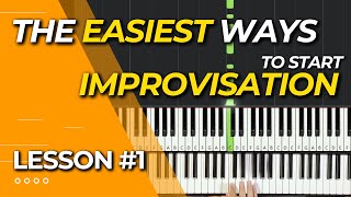 How to IMPROVISE on the piano with just ONE note [upl. by Magnuson]