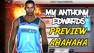 ANTHONY EDWARD NBA2K24 MOBILE MOD [upl. by Bail127]