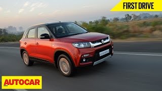 Maruti Vitara Brezza  First Drive  Autocar India [upl. by Marie-Ann28]