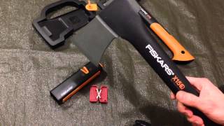 Fiskars XSharp sharpening tool for knives and axes ENG [upl. by Bobseine]