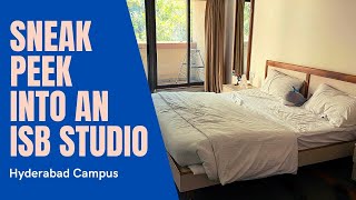 ISB Studio Accommodation  Hyderabad Campus [upl. by Ahsiral]