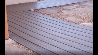 How to Install a Composite Decking Boardwalk in Your Backyard [upl. by Yuht]