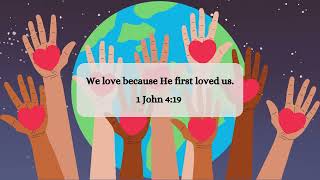 Weekly Devotions for Kids 1 John 419  We Love Because He First Loved Us [upl. by Bayer294]