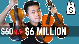 Can You Hear the Difference Between 60 and 6 Million Dollar Violin [upl. by Nixie]