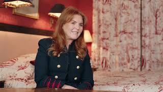 Exclusive Interview The Duchess of York Sarah Ferguson amp HRH Princess Eugenie for TASC [upl. by Zertnom124]