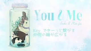 HQ  Saki amp Rie fu  You amp Me  Shirokuma Cafe OP3  しろくまカフェ [upl. by Alleoj]