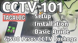 CCTV 101  BASIC Installation Guide for Newbie  Realtime view in Smartphone [upl. by Ecadnac612]