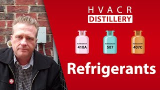 Refrigerants — a quick overview  HVACR Distillery Episode 5 [upl. by Erodroeht]