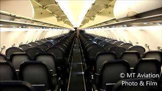 Spirit Airlines A320 cabin tour V2 [upl. by Nive]