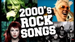 As 50 melhores músicas de Rock dos anos 2000 [upl. by Siekram]