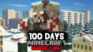 I Spent 100 Days in a Frozen Zombie Apocalypse in Minecraft [upl. by Marybelle]