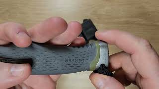 Gerber Survival Knife Review [upl. by Ycnej936]