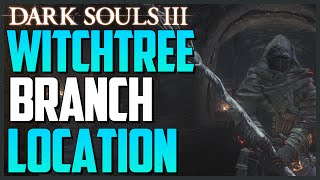 Dark Souls 3 WitchTree Branch Staff Location  Dorhys Gnawing Miracle [upl. by Thanasi]