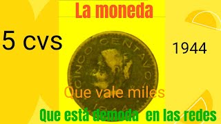 moneda 5 centavos Josefa que vale miles será verdad ve el video [upl. by Gearalt]