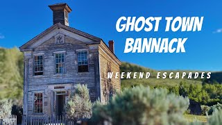 Bannack Montana ghost town Exploring the good the bad and the deadly Haunted and charming [upl. by Adli]