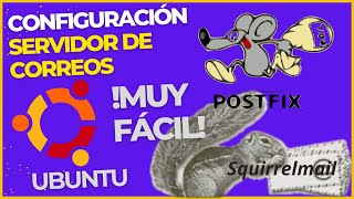 🌟 Instalación de Servidor de Correos en Ubuntu con Postfix y SquirrelMail Guía Fácil [upl. by Patience]