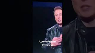 Autonomiczna Taksówka Tesla musk [upl. by Quartis]