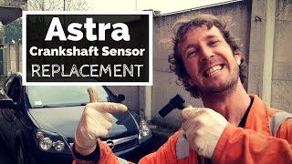 Astra Crank Sensor Replacement Easy DIY Tutorial [upl. by Ivor458]