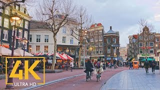 4K Amsterdam Netherlands  Urban Relax Video with City Sounds [upl. by Barabbas]