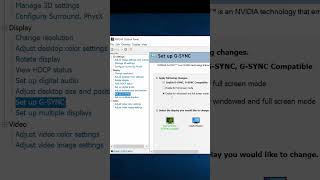 How to turn on GSync [upl. by Colbye]