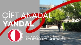 ODTÜ Siyaset Bilimi ve Kamu Yönetimi  Çift Anadal ve Yandal Tanıtım [upl. by Rehctelf]