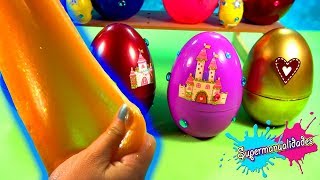 NO elijas el huevo de pascua Incorrecto para hacer Slime  Supermanualidades [upl. by Jackelyn]