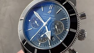 Breitling Superocean Heritage Chronograph B01 Chronograph 44 AB0162121C1S1 Breitling Watch Review [upl. by Cohn]