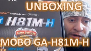 Unboxing Motherboard Gigabyte H81MH LGA 1150 Chipset Intel H81 HDMI SATA 6Gbs USB 30 Micro ATX [upl. by Farrington234]