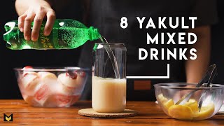 8 Yakult Mixed Drinks That You Can Easily Try At Home [upl. by Eveneg]