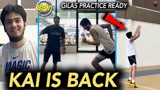 Breaking KAI SOTTO NAGPRACTICE NA  NAUNA PA SA GILAS  GILAS READY [upl. by Ahsik]