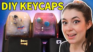 DIY Resin Keycaps we almost failed [upl. by Cuttie]