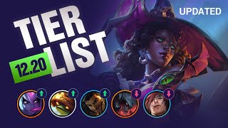 UPDATED Patch 1220 TIER LIST for LOW ELO  LoL Season 12 [upl. by Giovanna472]