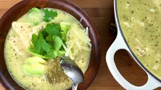 Green Enchilada Chicken Soup [upl. by Lambrecht]